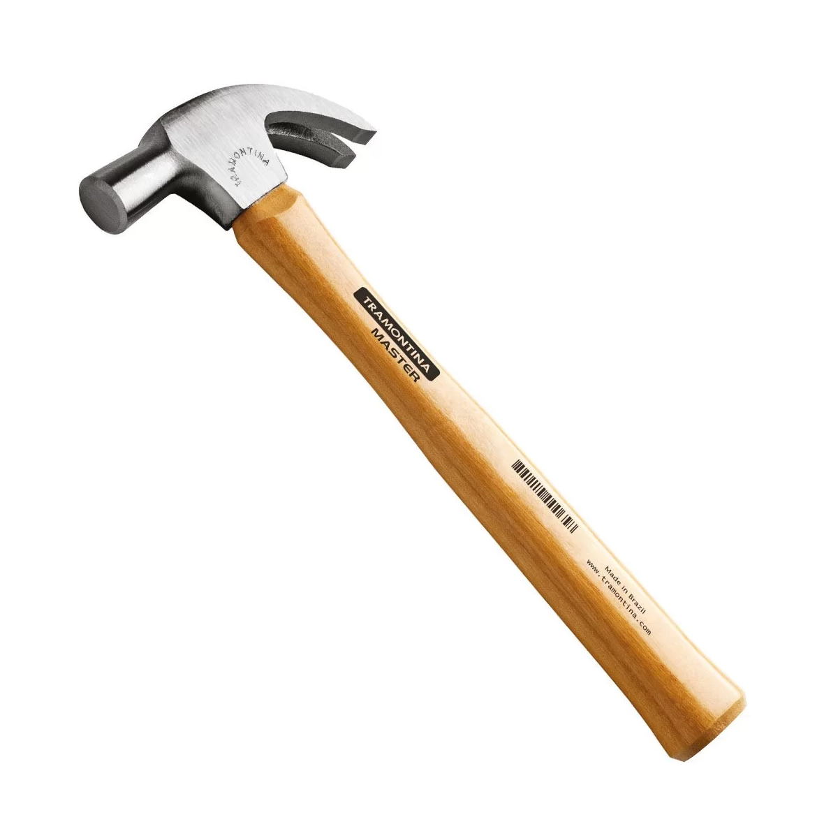 Martelo De Unha Polido 23 mm Com Cabo Em Madeira Envernizada - TRAMONTINA - 40200023