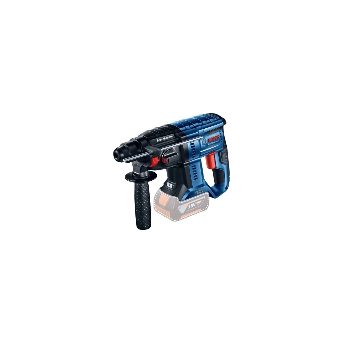 Martelo Perfurador GBH 180-LI SDS Plus 18V sem Bateria e Carregador - BOSCH-06119111E1
