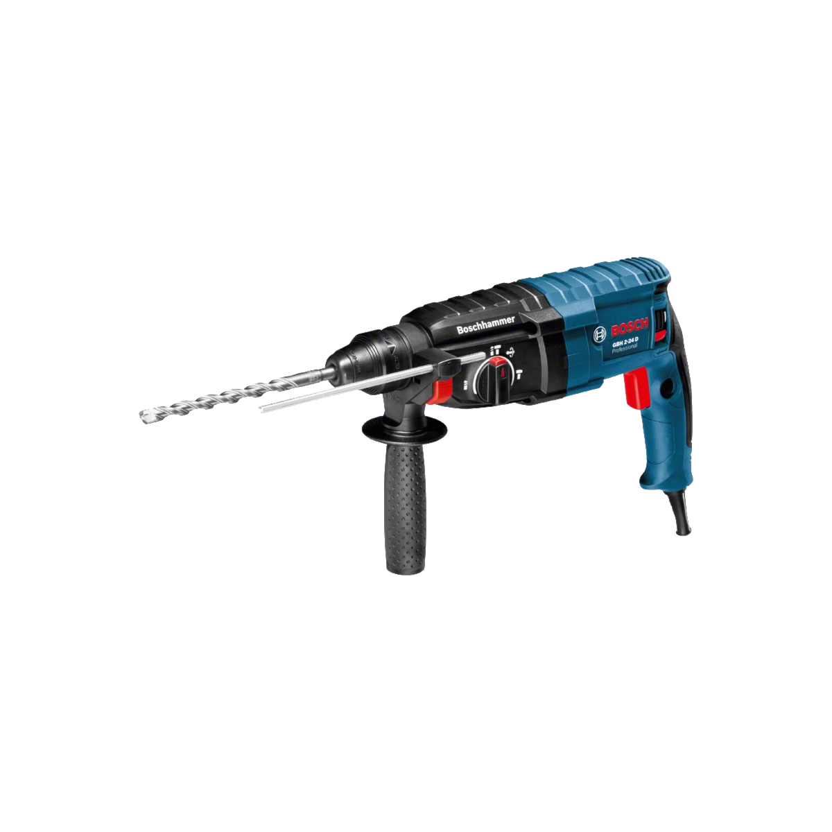 Martelo Perfurador/Rompedor 820W 2,7J com Maleta - BOSCH-GBH-2-24D