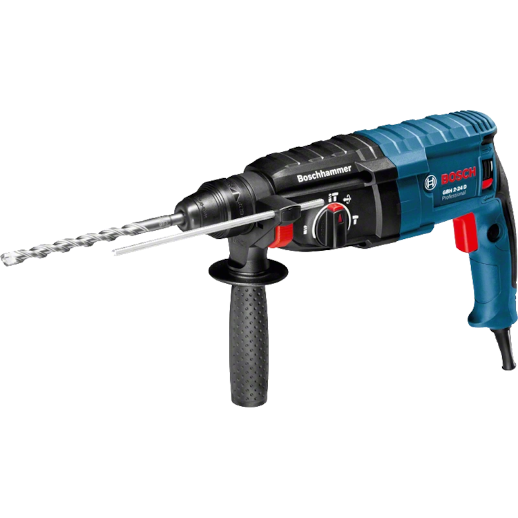Martelo Perfurador/Rompedor 820W 2,7J com Maleta - BOSCH-GBH-2-24D