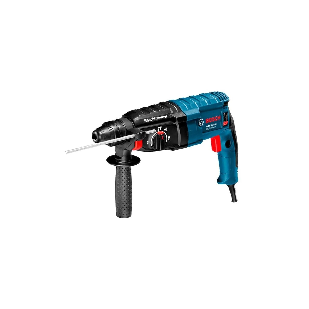 Martelo Perfurador Rompedor GBH 2-24D Profissional 820W 220V - BOSCH-06112A02E6