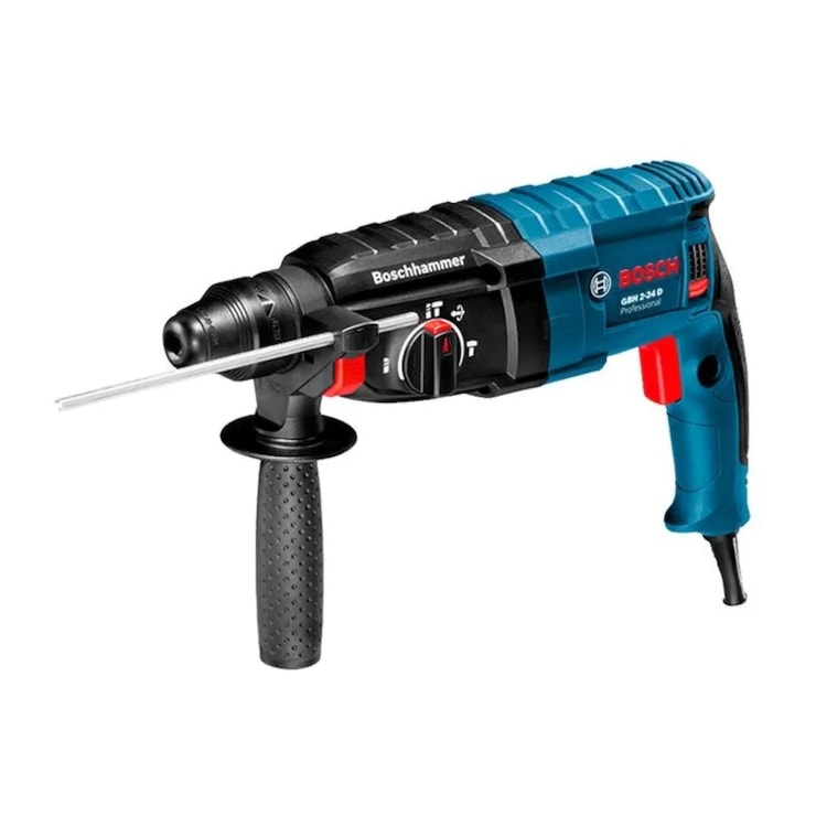 Martelo Perfurador Rompedor GBH 2-24D Profissional 820W 220V - BOSCH-06112A02E6