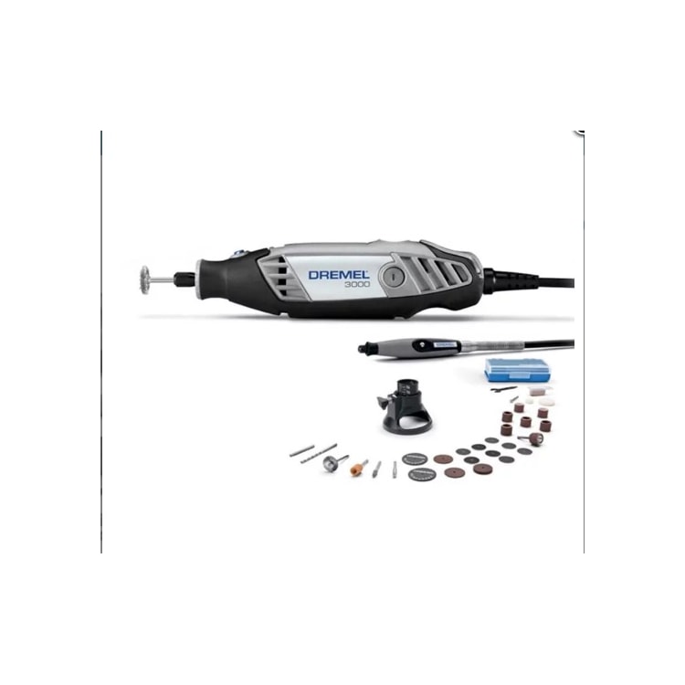 Micro Retífica 3000 90W 220V Com 30 Acessórios + Maleta - DREMEL-F0133000PS