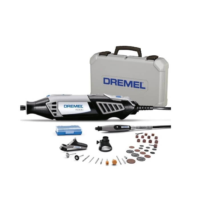 Micro Retifica 4000 220V 175W 220V com 36 Acessórios e 3 Acoplamentos + Maleta - DREMEL-F0134000NC