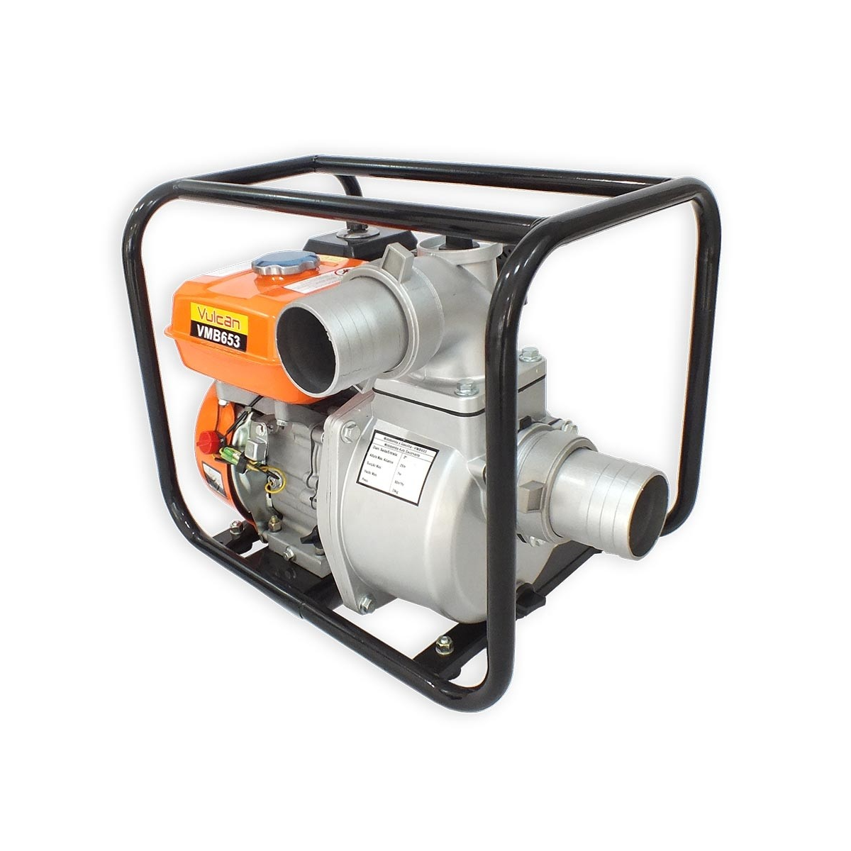 Motobomba à Gasolina 4T AutoEscorvante 3'' 196CC 6,5HP VMB653 - VULCAN-56341