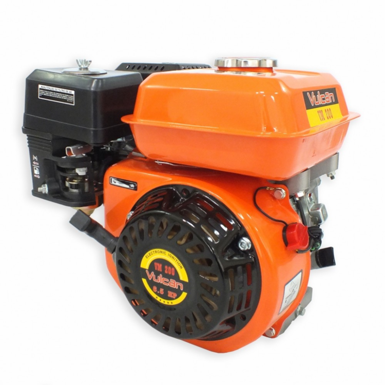 Motor Estacionário à Gasolina 4T 196CC 6,5HP com Sensor de Óleo VM200 - VULCAN-56228