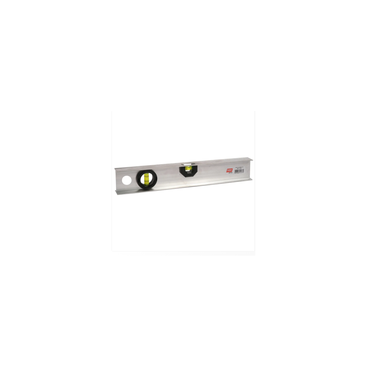 Nível de Alumínio Sem Pintura 10" com 2 Bolhas MAX-51065