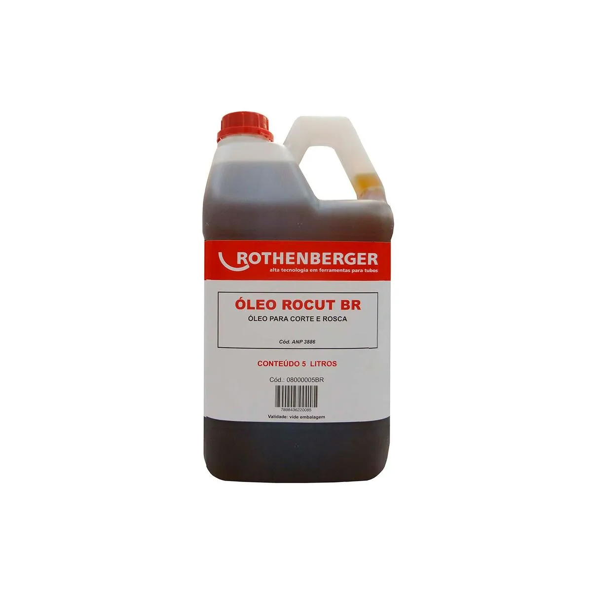 Oleo para Corte e Rosca Rocut 5L - ROTHENBERGER-08000005BR
