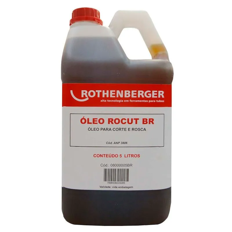 Oleo para Corte e Rosca Rocut 5L - ROTHENBERGER-08000005BR