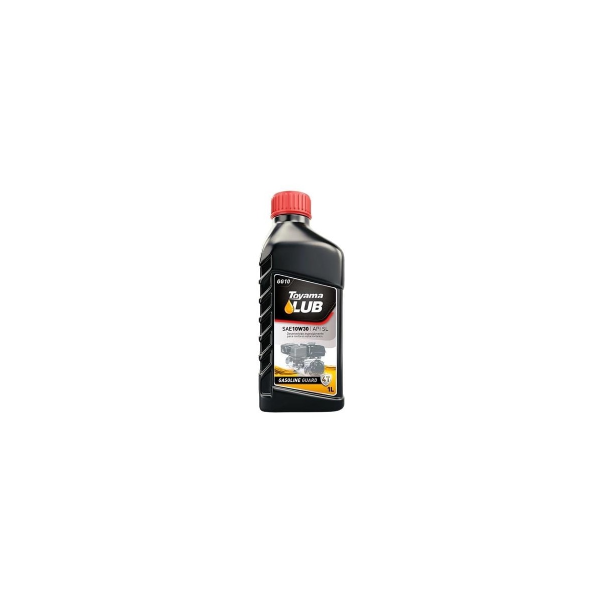 Óleo para Motor 4 Tempos à Gasolina 1LT 10W30 -TOYAMA-SLGG10