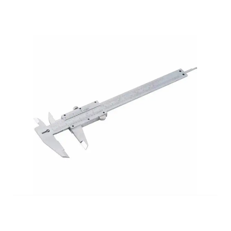 Paquímetro De Plástico 150mm X 0.05mm 6'' Quadrimensional - HANSATECNICA-31559