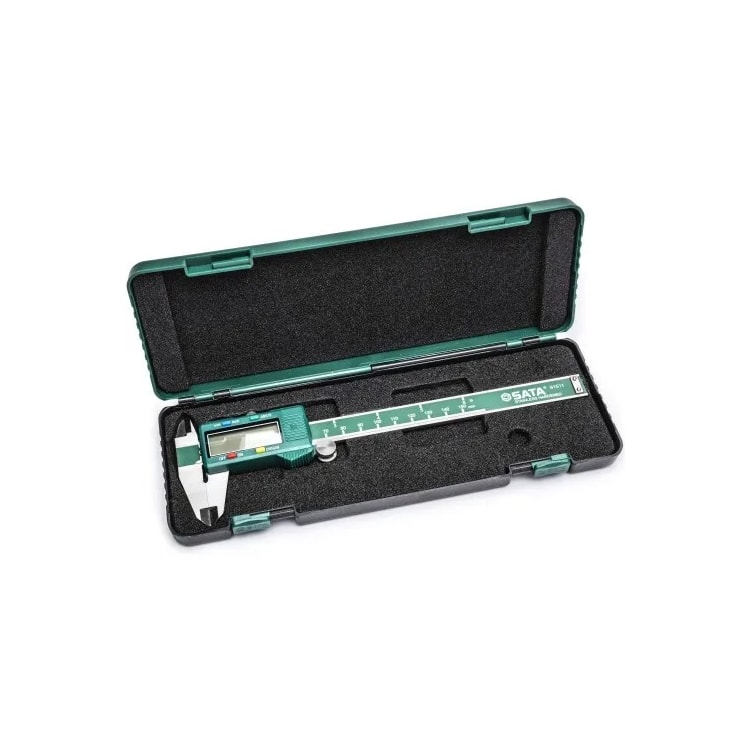 Paquimetro Digital ferramenta de medição de precisão profissional 0-200MM - SATA-ST91512