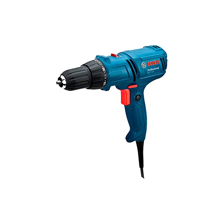 Parafusadeira/Furadeira Elétrica GSR 7-14E 400W 220V Com Cabo De 4 Metros - BOSCH-06014470E0000