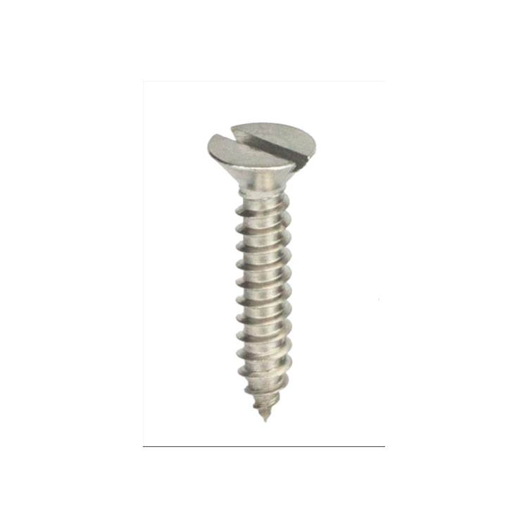 Parafuso Auto-Atarraxante Cabeça Chata c/ Fenda 3.5 X 25 Aço Inox A2 (1 Peça) BELENUS - AACH3.5X25A2