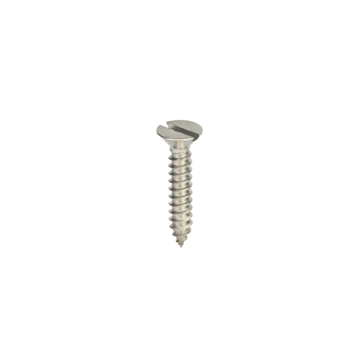 Parafuso Auto-Atarraxante Cabeça Chata c/ Fenda 3.9 X 19 Aço Inox A2 (1 Peça) BELENUS - AACH3.9X19A2