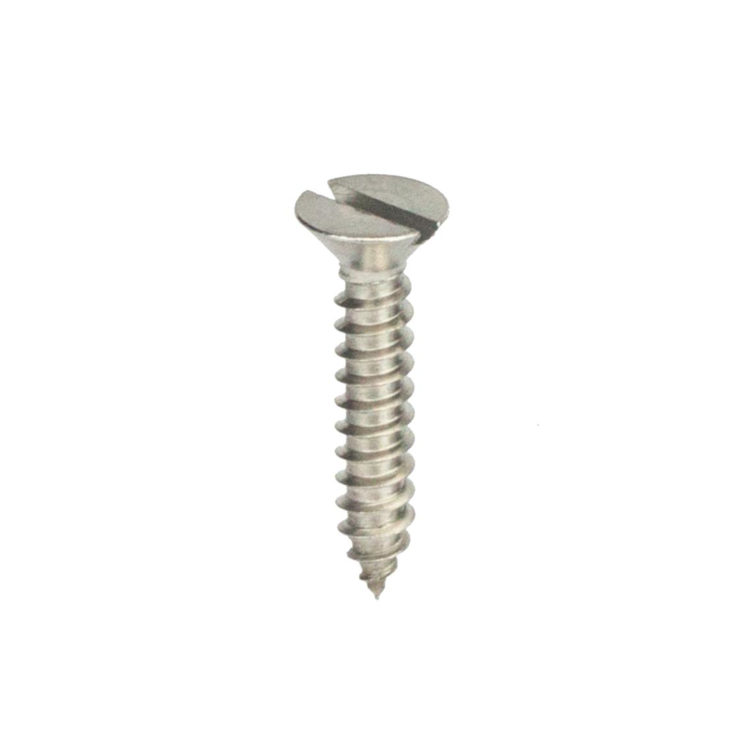 Parafuso Auto-Atarraxante Cabeça Chata c/ Fenda 3.9 X 19 Aço Inox A2 (1 Peça) BELENUS - AACH3.9X19A2