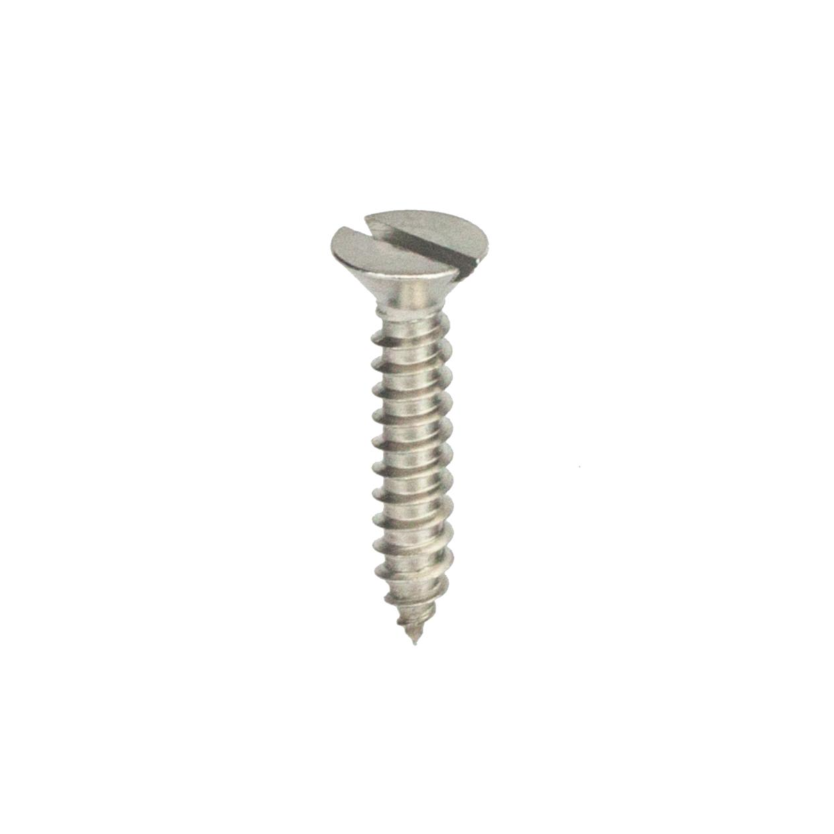 Parafuso Auto-Atarraxante Cabeça Chata c/ Fenda 3.9 X 9.5 Aço Inox A2 (1 Peça) BELENUS - AACH3.9X9.5A2
