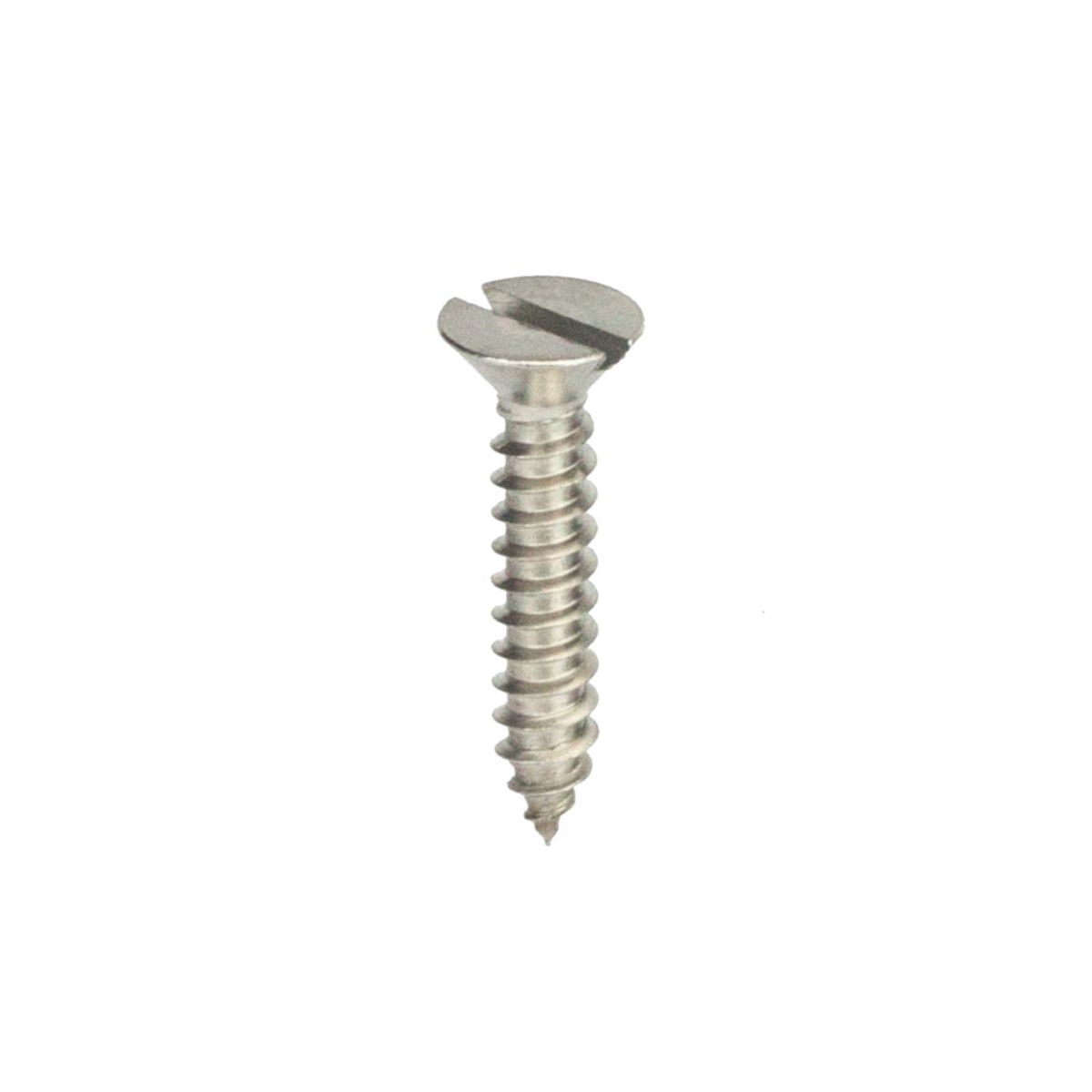 Parafuso Auto-Atarraxante Cabeça Chata c/ Fenda 4.8 X 19 Aço Inox A2 (1 Peça) BELENUS - AACH4.8X19A2