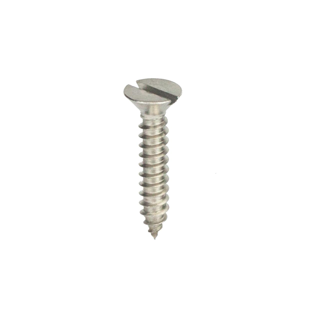 Parafuso Auto-Atarraxante Cabeça Chata c/ Fenda 4.8 X 25 Aço Inox A2 (1 Peça) BELENUS - AACH4.8X25A2