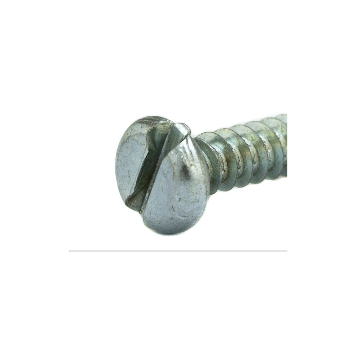 Parafuso Auto-Atarraxante Cabeça Chata c/ Fenda 5.5 x 25 Aço Inox A2 (1 Peça) - BELENUS-AACH5.5X25ZI