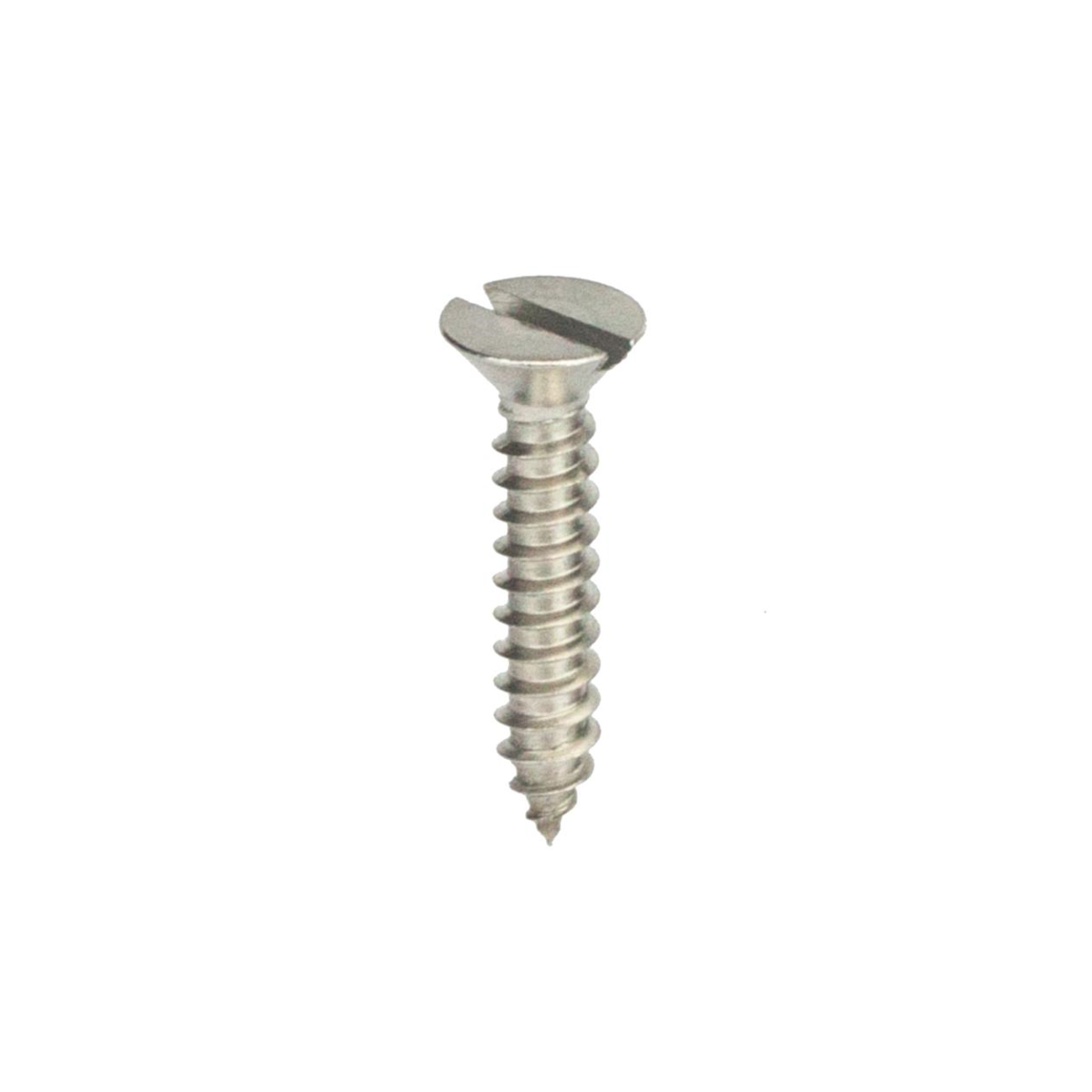 Parafuso Auto-Atarraxante Cabeça Chata c/ Fenda 5.5 X 32 Aço Inox A2 (1 Peça) BELENUS - AACH5.5X32A2