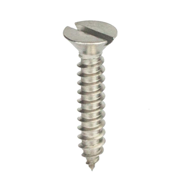 Parafuso Auto-Atarraxante Cabeça Chata c/ Fenda 5.5 X 45 Aço Inox A2 (1 Peça) BELENUS - AACH5.5X45A2