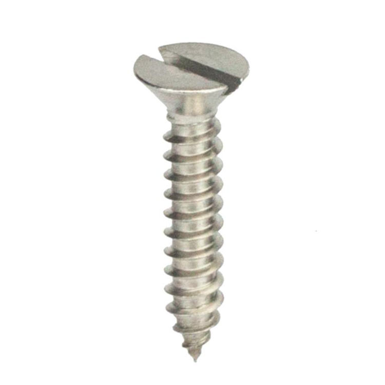 Parafuso Auto-Atarraxante Cabeça Chata c/ Fenda 5.5 X 50 Aço Inox A2 (1 Peça) BELENUS - AACH5.5X50A2