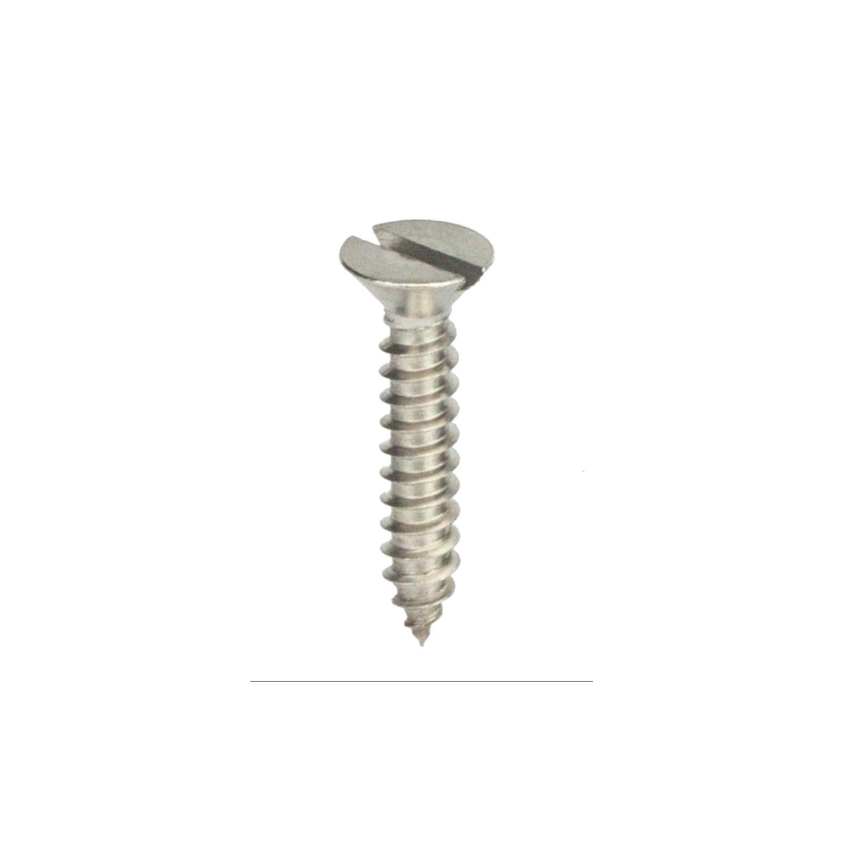 Parafuso Auto-Atarraxante Cabeça Chata c/ Fenda 5.5 X 81 Aço Inox A2 (1 Peça) BELENUS - AACH5.5X81A2