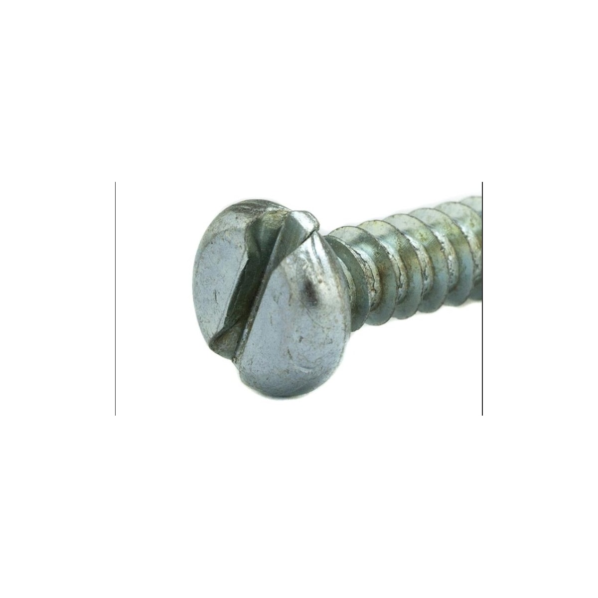 Parafuso Auto-Atarraxante Cabeça Chata c/ Fenda 6.3 x 22 Aço Inox A2 (1 Peça) - BELENUS-AACH6.3X22ZI