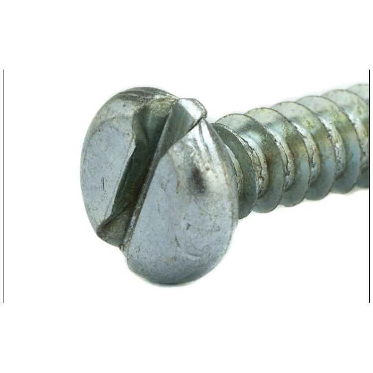 Parafuso Auto-Atarraxante Cabeça Chata c/ Fenda 6.3 x 22 Aço Inox A2 (1 Peça) - BELENUS-AACH6.3X22ZI