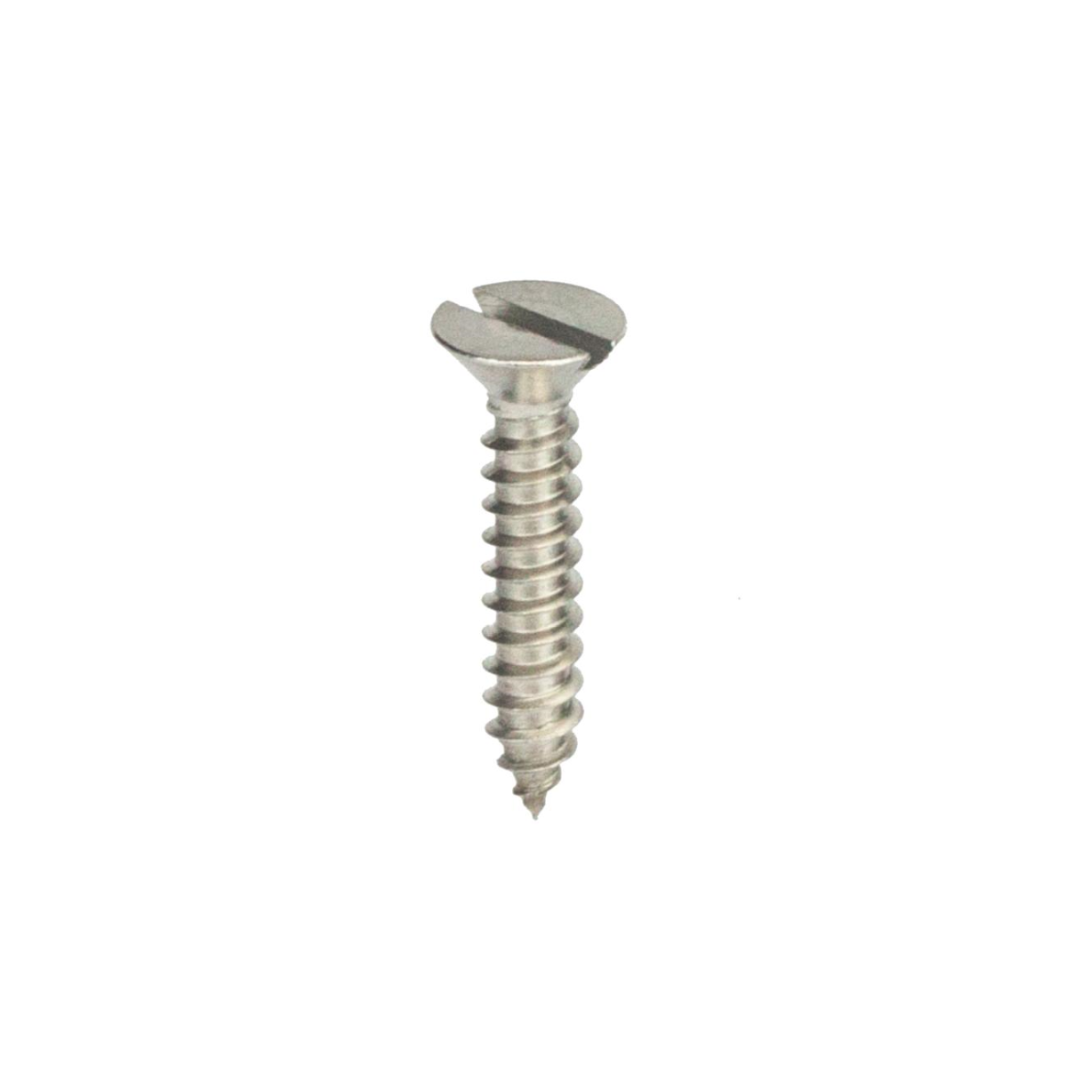 Parafuso Auto-Atarraxante Cabeça Chata c/ Fenda 6.3 X 32 Aço Inox A2 (1 Peça) BELENUS - AACH6.3X32A2