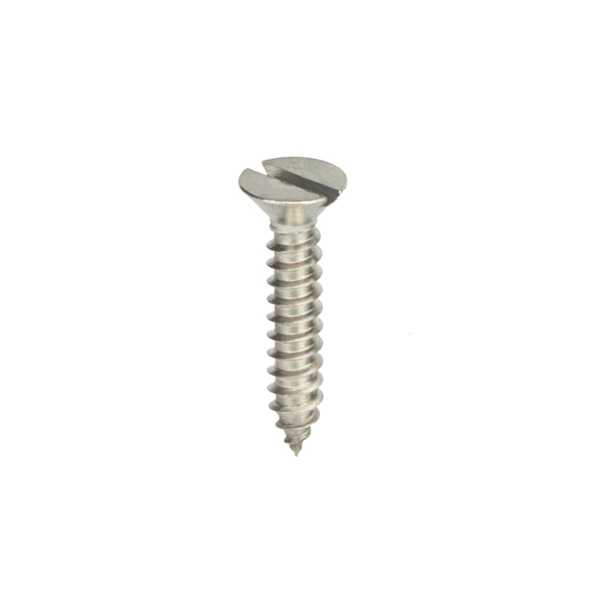 Parafuso Auto-Atarraxante Cabeça Chata c/ Fenda 6.3 X 51 Aço Inox A2 (1 Peça) BELENUS - AACH6.3X51A2