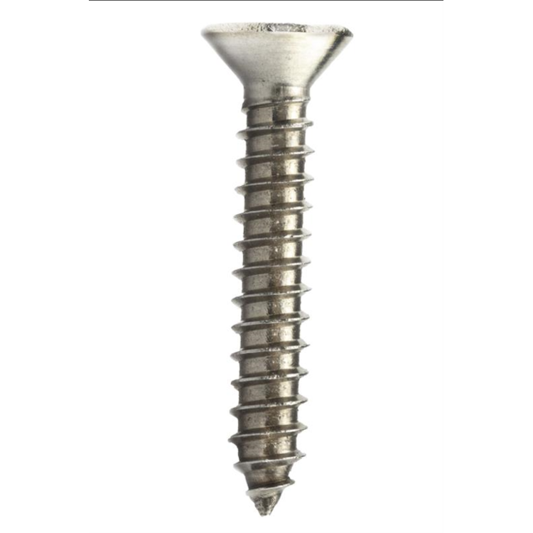 Parafuso Auto-Atarraxante Cabeça Chata Phillips 2.9 x 16 Aço Inox A2 (1 Peça) BELENUS - AACHPZ2.9X16A2