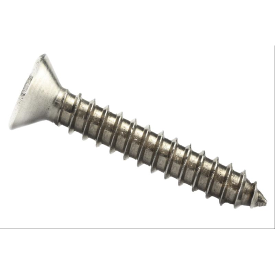 Parafuso Auto-Atarraxante Cabeça Chata Phillips 3.5. x 19 Aço Inox A2 (1 Peça) BELENUS - AACHPZ3.5X19A2