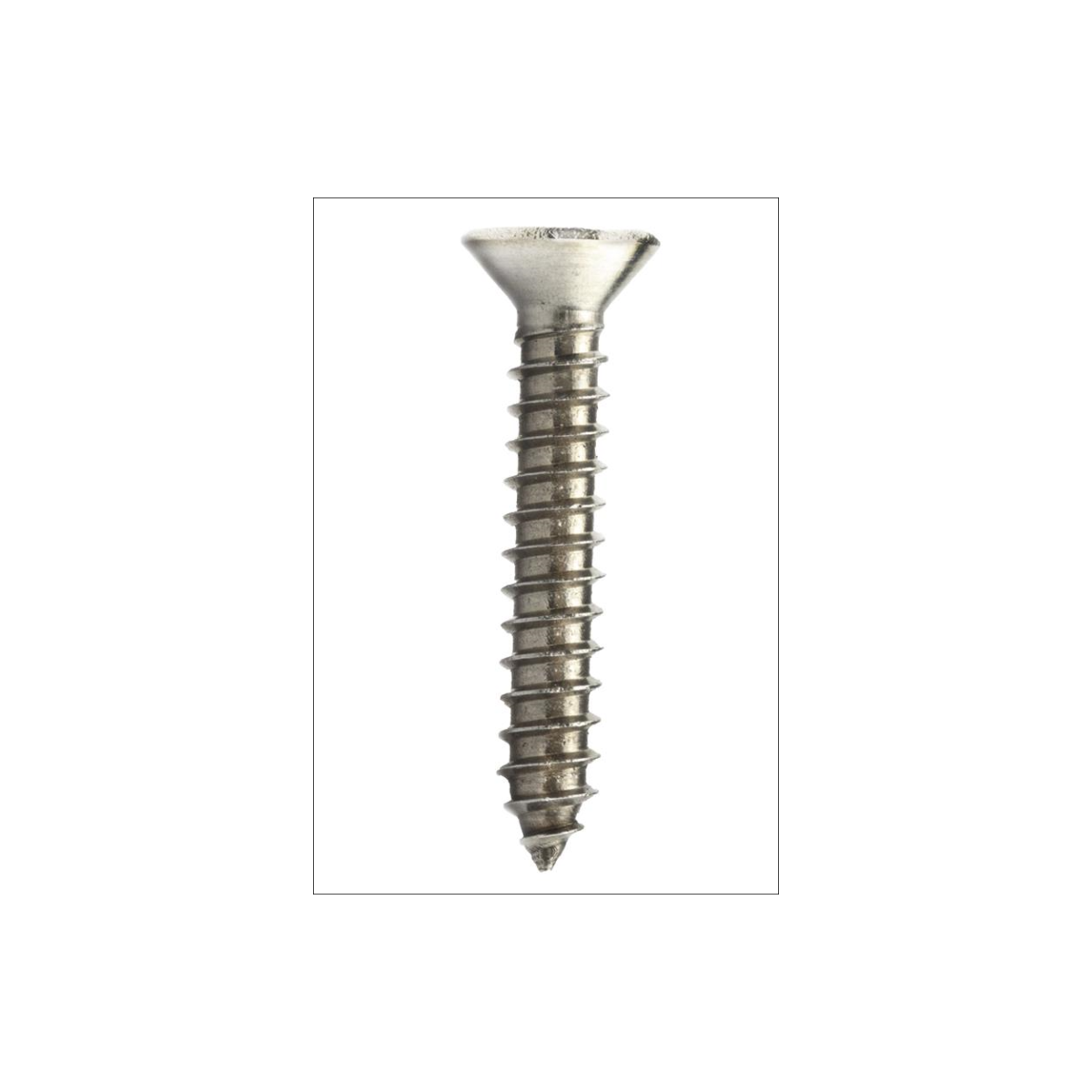 Parafuso Auto-Atarraxante Cabeça Chata Phillips 4.2 x 25 Aço Inox A2 (1 Peça) BELENUS - AACHPZ4.2X25A2