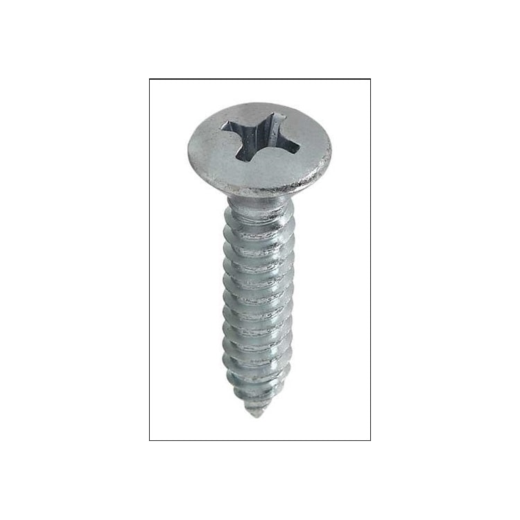 Parafuso Auto-Atarraxante Cabeça Oval Phillips 5.5 x 25 Aço Inox A2 (1 Peça) - BELENUS-AAOVPH5.5X25ZI