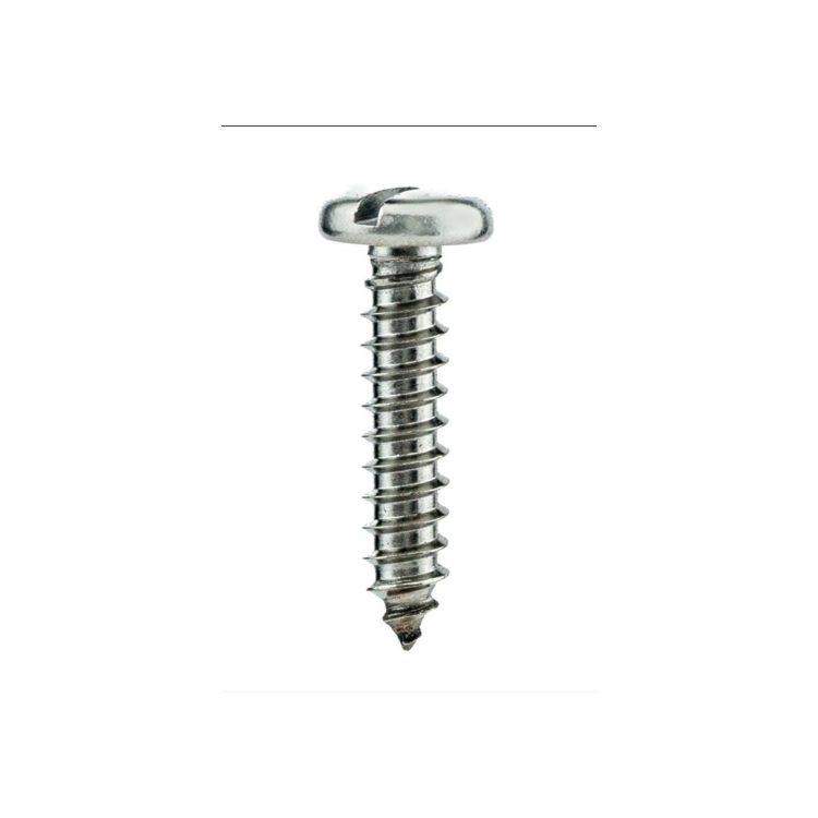 Parafuso Auto-Atarraxante Cabeça Panela c/ Fenda 2.9 X 22 Aço Inox A2 (1 Peça) BELENUS - AAPN2.9X22A2