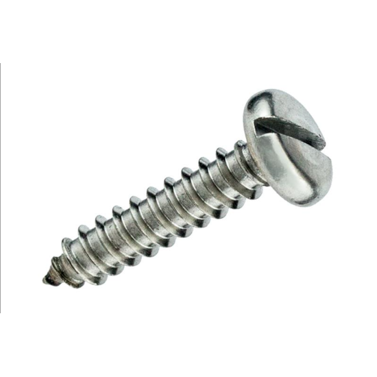 Parafuso Auto-Atarraxante Cabeça Panela c/ Fenda 3.5 X 13 Aço Inox A2 (1 Peça) BELENUS - AAPN3.5X13A2