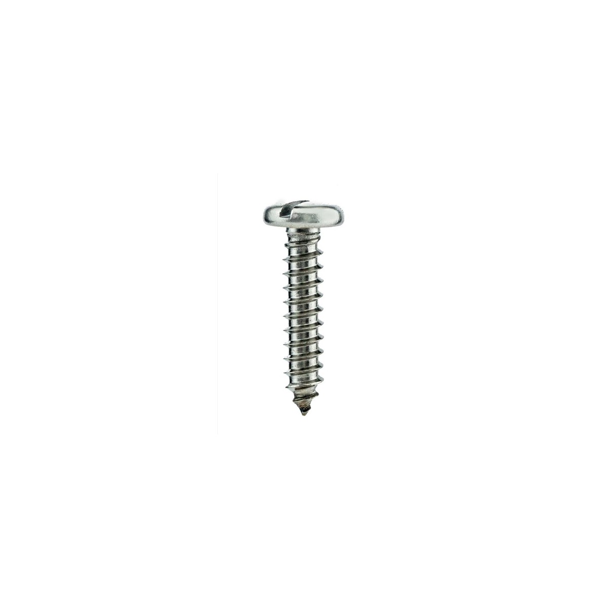 Parafuso Auto-Atarraxante Cabeça Panela c/ Fenda 3.5 X 19 Aço Inox A2 (1 Peça) BELENUS - AAPN3.5X19A2