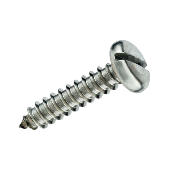 Parafuso Auto-Atarraxante Cabeça Panela c/ Fenda 3.5 X 22 Aço Inox A2 (1 Peça) BELENUS - AAPN3.5X22A2
