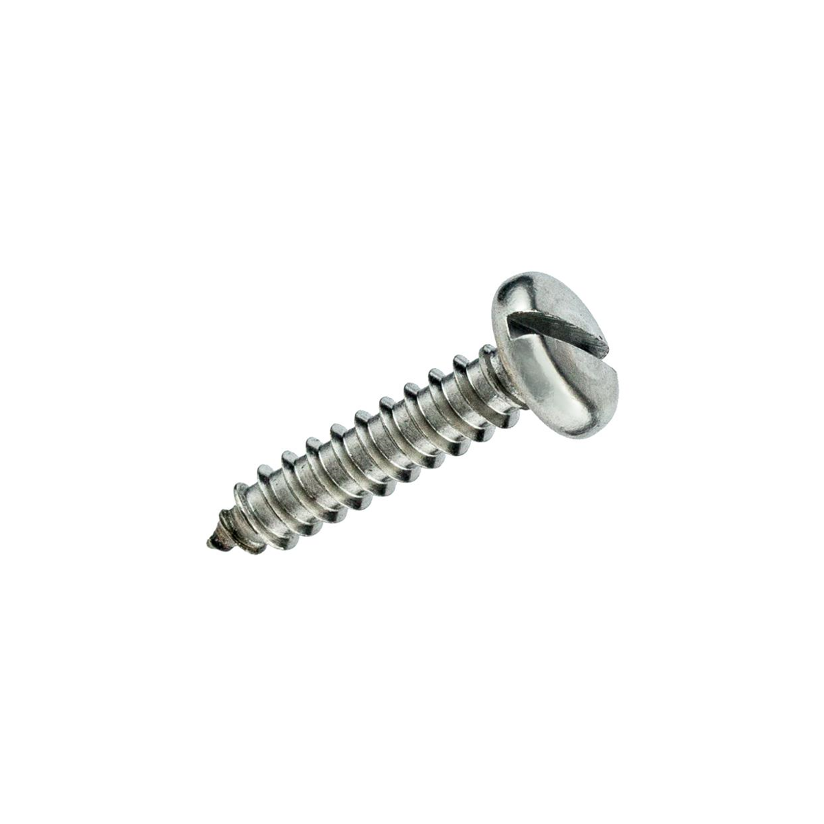 Parafuso Auto-Atarraxante Cabeça Panela c/ Fenda 3.5 X 32 Aço Inox A2 (1 Peça) BELENUS - AAPN3.5X32A2