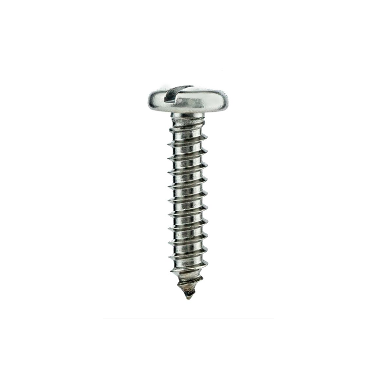 Parafuso Auto-Atarraxante Cabeça Panela c/ Fenda 3.9 X 9.5 Aço Inox A2 (1 Peça) BELENUS - AAPN3.9X9.5A2