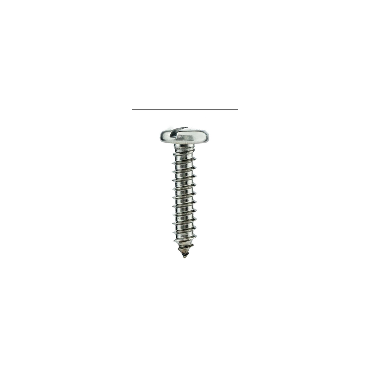 Parafuso Auto-Atarraxante Cabeça Panela c/ Fenda 4.2 X 32 Aço Inox A2 (1 Peça) BELENUS - AAPN4.2X32A2