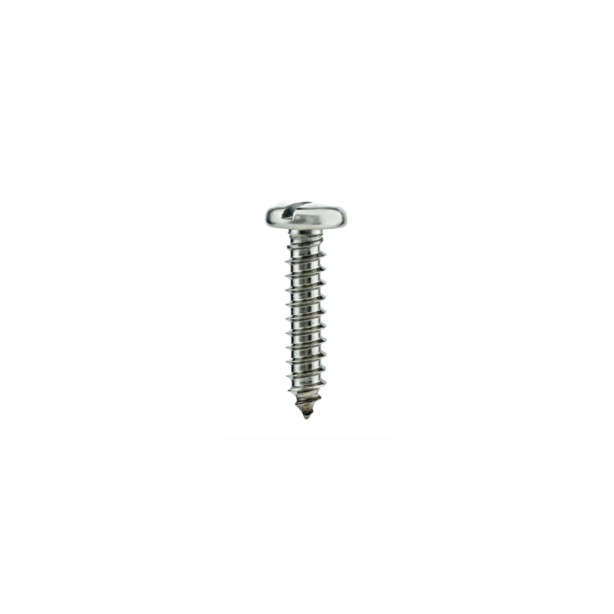 Parafuso Auto-Atarraxante Cabeça Panela c/ Fenda 4.8 X 32 Aço Inox A2 (1 Peça) BELENUS - AAPN4.8X32A2