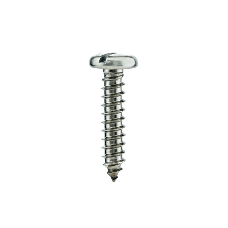 Parafuso Auto-Atarraxante Cabeça Panela c/ Fenda 4.8 X 38 Aço Inox A2 (1 Peça) BELENUS - AAPN4.8X38A2