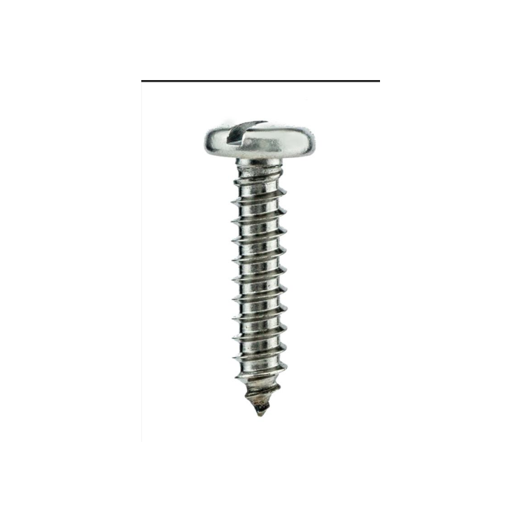 Parafuso Auto-Atarraxante Cabeça Panela c/ Fenda 4.8 X 45 Aço Inox A2 (1 Peça) BELENUS - AAPN4.8X45A2
