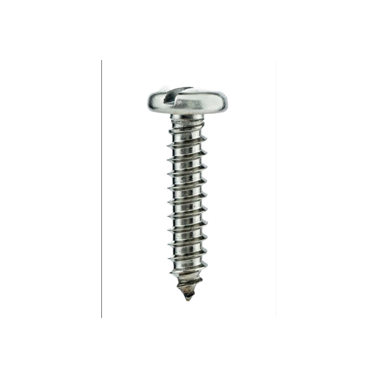 Parafuso Auto-Atarraxante Cabeça Panela c/ Fenda 4.8 X 9.5 Aço Inox A2 (1 Peça) BELENUS - AAPN4.8X9.5A2