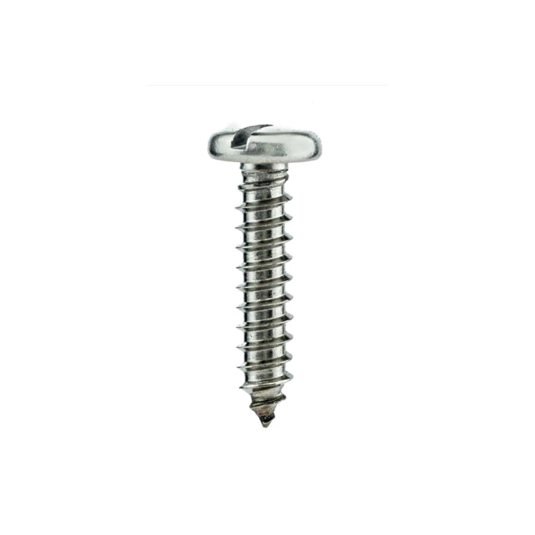 Parafuso Auto-Atarraxante Cabeça Panela c/ Fenda 4.8 X 90 Aço Inox A2 (1 Peça) BELENUS - AAPN4.8X90A2