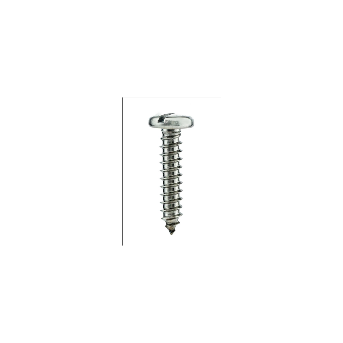 Parafuso Auto-Atarraxante Cabeça Panela c/ Fenda 5.5 X 70 Aço Inox A2 (1 Peça) BELENUS - AAPN5.5X70A2