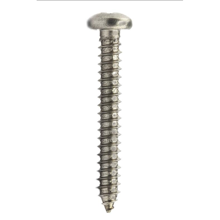 Parafuso Auto-Atarraxante Cabeça Panela Phillips 5.5 x 45 Aço Inox A2 (1 Peça) BELENUS - AAPNPZ5.5X45A2